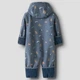 Комбінезон Name it Softshell Soren, колір блакитний, розмір 62/68 (261.13236553.FSTO) - зображення 3