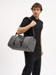 Спортивная сумка через плечо Jordan Duffle Monogram в темно-сером цвете. - изображение 4