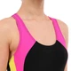 Подростковый слитный купальник для плавания SP-Sport 8263 рост 135-140см 8 лет Black-Pink-Yellow - изображение 4