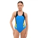 Подростковый слитный купальник для плавания SP-Sport 7970 рост 145-150см 12 лет Blue-Yellow-Black - изображение 1