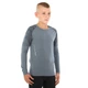 Рашгард дитяча футболка компресійна Zelart 513 розмір 28 (140-150см) Grey - зображення 3