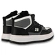 Кроссовки высокие детские для спорта и прогулок SP-Sport Kid's Edition 603-2 размер 35 Black-Grey-White - изображение 3