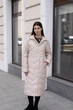 Демісезонний стьобаний плащ Mila Nova ПВ-399 54 бежевий - зображення 6