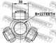 Трипоїд ШРУСа VOLVO V40 (645) / VOLVO 440 (445) / VOLVO 460 (464) 1986-2004 г. - изображение 1
