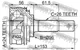 ШРУС TOYOTA MR2 (AW1_) / TOYOTA GAIA (_M1_) / TOYOTA RAV 4 (_A1_) 1984-2004 г. - изображение 1