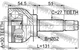 ШРУС SUBARU XV (_GP_) / SUBARU LEGACY (BL) / SUBARU EXIGA (YA_) 1998-2015 г. - изображение 1