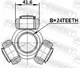 Трипоїд ШРУСа BMW 3 (E92) / BMW 1 (F21) / BMW 5 (F10) / BMW 6 (F06) 2000-2021 г. - изображение 1