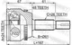 ШРУС TOYOTA CAMRY (_V4_) / TOYOTA SOLARA (_V3_) 2001-2014 г. - изображение 4