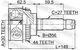 ШРУС SUBARU LEGACY (BH) / SUBARU IMPREZA (GC) / SUBARU FORESTER (SF_) 1992-2009 г. - изображение 4