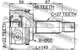 ШРУС KIA CERATO (TD) / HYUNDAI I30 (GD) / HYUNDAI MATRIX (FC) 2000-2017 г. - изображение 1