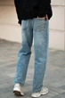 Джинси чоловічі Levi`s 568 Loose Straight Linen+Denim 29037-0085 W32L32 блакитні (13130004) - зображення 3