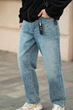Джинси чоловічі Levi`s 568 Loose Straight Linen+Denim 29037-0085 W32L32 блакитні (13130004) - зображення 4
