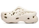 Жіночі крокси Crocs Caged Clog Chalk 211141-0WV бежеві з коричневою підошвою 40-41 (M8/W10) 26 см - зображення 2
