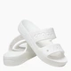 Жіночі шльопанці для пляжу Crocs Baya Platform Sandal White Білі 208188-100 W7/37-38/23.8см - зображення 3