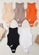 Жіночий боді з майкою та бразиліанами 1265 Simple Comfort (2019-46-04) Бежевий 46 No Brand (L) - зображення 5