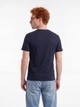 Футболка хлопковая длинная мужская Puma Graphics 69349416 S New Navy с принтом (4069161715716) - изображение 2