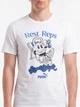Футболка хлопковая длинная мужская Puma Graphics 69349402 S White с принтом (4069161678080) - изображение 4