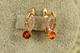 Сережки Xuping Jewelry Вогняна крапля 1,6 см золотисті - зображення 2