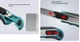 Ніж канцелярський Makita D-65713 18 мм з комплектом лез - зображення 6