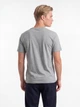 Футболка хлопковая длинная мужская Puma Graphics 69177503 M Medium Gray Heather с принтом (4069161744976) - изображение 2