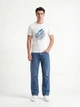 Футболка хлопковая длинная мужская Puma Graphics 69177702 2XL White с принтом (4069161679018) - изображение 3