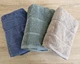 Набор турецких махровых полотенец Cestepe MicroCotton Premium 3 штуки 50x90 + 3 штуки 70х140 Nevara 2 плотность 600 г/м2 - изображение 6