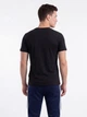 Футболка хлопковая длинная мужская Puma Graphics 69178401 M Black с принтом (4069161646690) - изображение 2