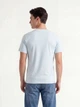 Футболка хлопковая длинная мужская Puma Essentials Graphics 69203148 XL Fresh Water с принтом (4069161712821) - изображение 2
