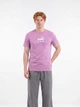 Футболка хлопковая длинная мужская Puma Essentials Graphics 69203174 L Mauve Pop с принтом (4069161709265) - изображение 1