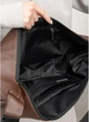 Жіноча сумка Sambag HOBO Comfy шоколадна 50x28x5 см екошкіра міська Sambag 55178 - зображення 7