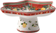 Сервірувальне блюдо Villeroy & Boch Winter Bakery Delight на ніжці 21 см (4003686181632) - зображення 1