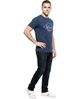 Футболка мужская Lee Cooper Logo Transparent 59711218.2 M синяя (2597112183908) - изображение 4