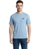 Футболка мужская базовая Lee Cooper Logo Essentials 59841218.2 L голубая (2598412184305) - изображение 1