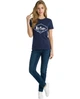 Футболка женская Lee Cooper Diamond 65987022 XXL темно-синяя (2659870225105) - изображение 2