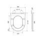 Унитаз напольный бесбачковый Mixxus Premium Bevel-0702-T3 555х365х410mm система смыва Tornado 3.0 (MP6715) - изображение 7