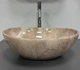 Умывальник (раковина) VBI PARMA DARK BROWN STONE GLOSSY накладной - изображение 5