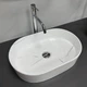 Умывальник (раковина) VBI VERONA 50 MARBLE WHITE GLOSSY накладной - изображение 2