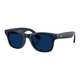 Смарт-очки Ray-Ban Meta Wayfarer Gen 2 Shiny Cosmic Blue/Clear Sapphire (RW4012 6628/MF 50-23) - зображення 1