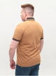 Поло чоловіче темно-бежеве короткий рукав 9612-7 2XL - зображення 2