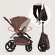 Універсальна коляска 2 в 1 Lionelo FREYA 2IN1 BROWN CHOCOLATE - зображення 9