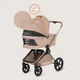 Універсальна коляска 2 в 1 Lionelo FREYA 2IN1 BEIGE SAND - зображення 3
