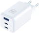 Ładowarka sieciowa 3MK Hyper Charger 65W GaN QC4+ White (5903108640107) - obraz 5
