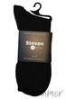 Носки бамбуковые Steven 160 100% Bamboo Premium 45-47 Черные - изображение 2