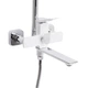 Душова система універсальна Qtap Presto на три споживача (з виливом) QTPRE111CRW45580 Chrome/White - зображення 3