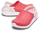 Дитячі крокси для дівчинки Crocs Kids LiteRide Clog Poppy White (34/35, червоний) - зображення 1