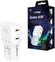 Сетевое зарядное устройство 3MK incharge Globe 45W 2C PD QC4+ PPS SCP AFCUS/EU/AUS/UK White (5903108706322) - изображение 4