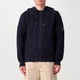 Свитшот C.P. Company Hooded Open Light Fleece , темно-синий, M - изображение 1