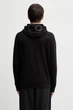 C.P. Company Hooded Open Sweatshirt Diagonal Raised Fleece - мужская кофта на молнии, черная, 3XL - изображение 2