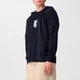 Свитшот C.P. Company Hooded Open Light Fleece , темно-синий, M - изображение 2