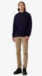 Кардиган C.P. Company Chenille Cotton Knit Cardigan , темно-фіолетовий (799/Nightshade Purple), XL - зображення 6